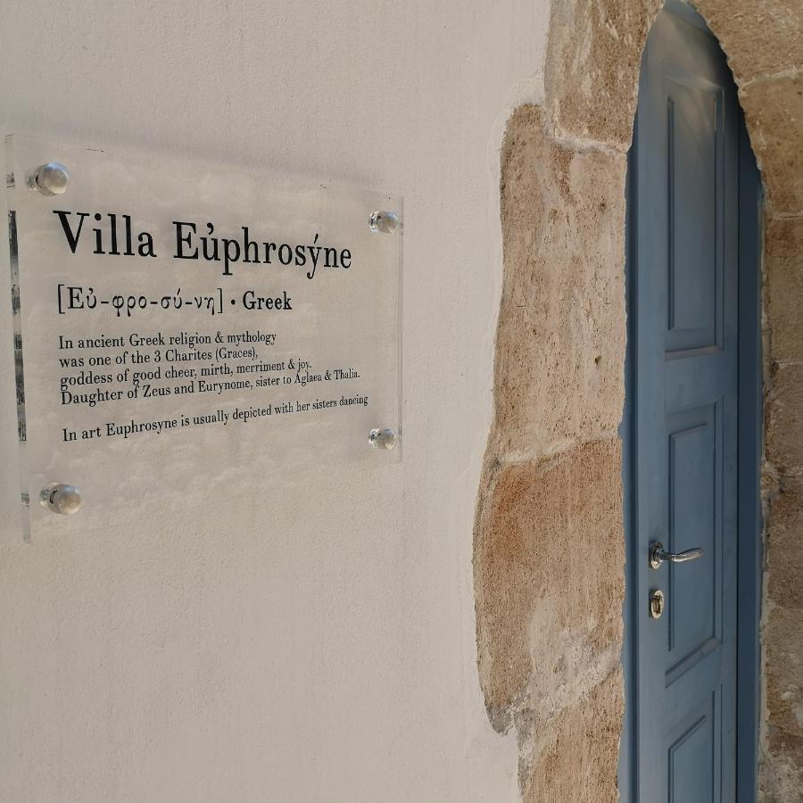 Villa Euphrosyne Líndos Exterior foto