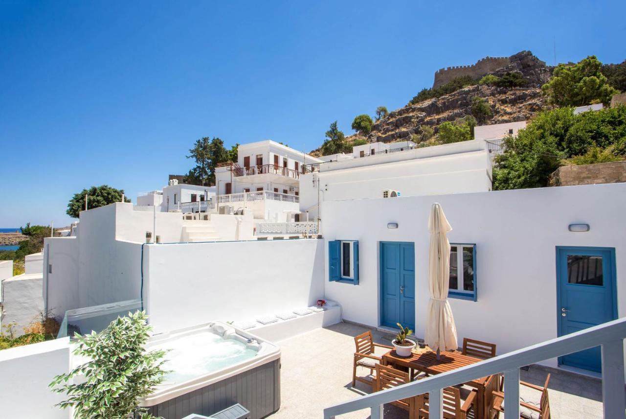 Villa Euphrosyne Líndos Exterior foto