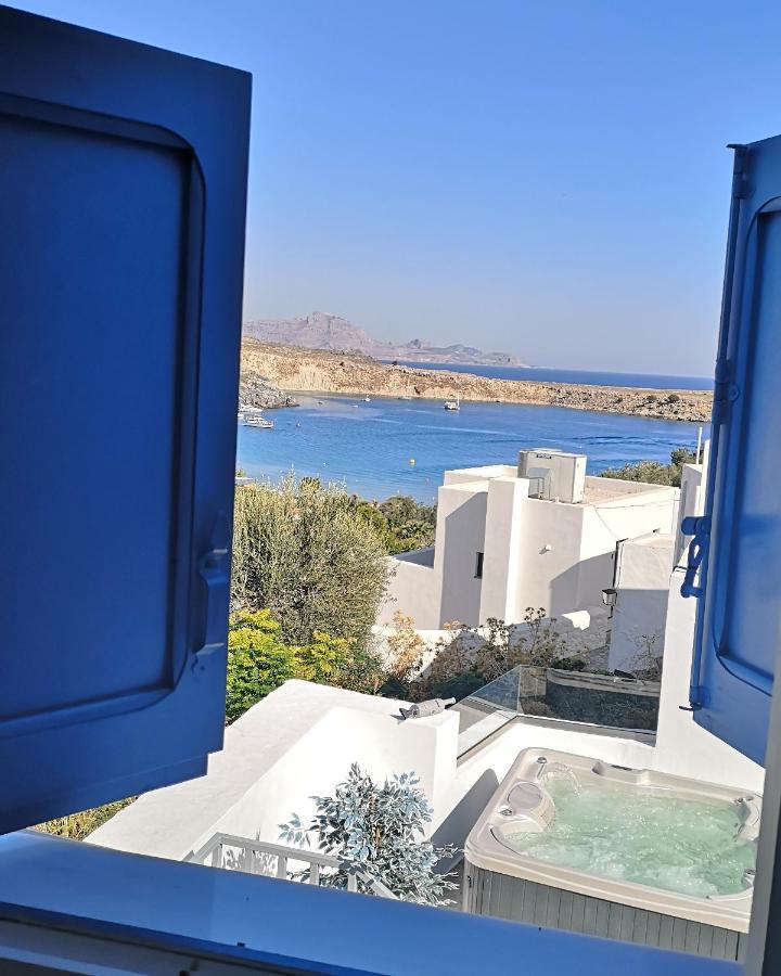 Villa Euphrosyne Líndos Exterior foto